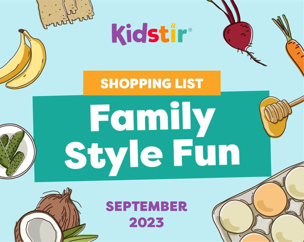 September Shopping List