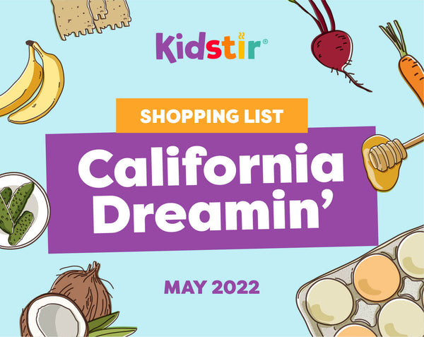 California Dreamin’ Shopping List