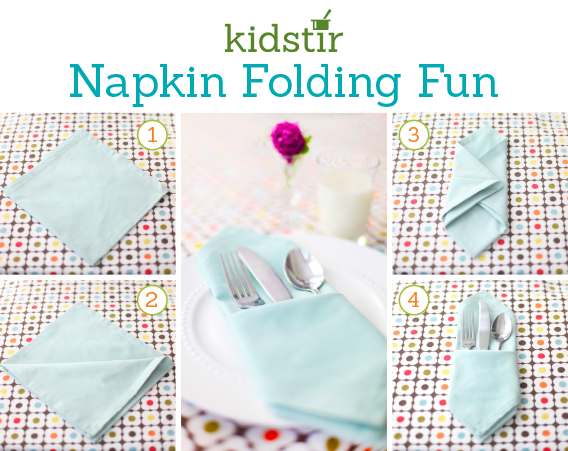 Napkin Folding Fun