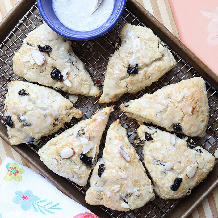 Cherry Almond Scones