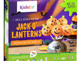 Halloween Jack-O’-Lantern Cake Pop Baking Kit