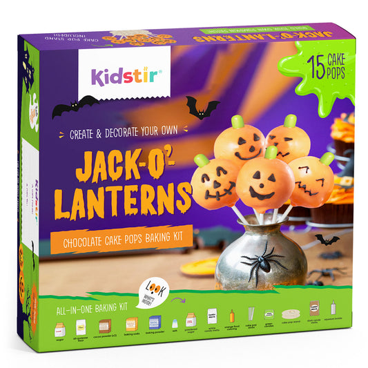 Halloween Jack-O’-Lantern Cake Pop Baking Kit