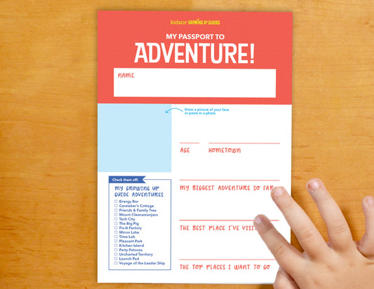 All About Me Adventure Passport