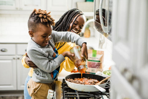 10 benefits of cooking with kids