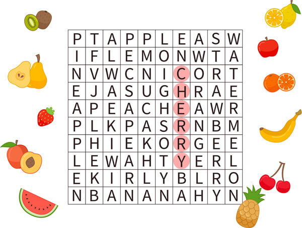 Find that fruit!