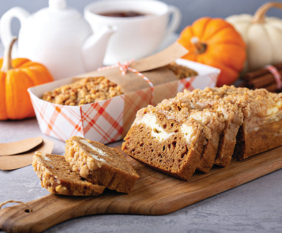 Pumpkin Cheesecake Bread