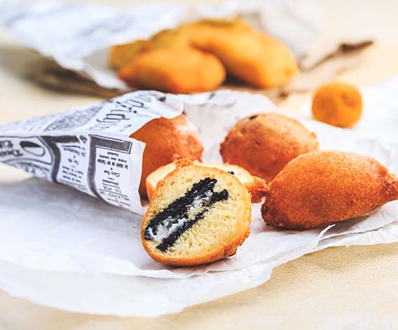Deep-Fried Oreos