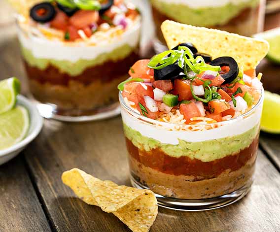 7-Layer Dip Cups
