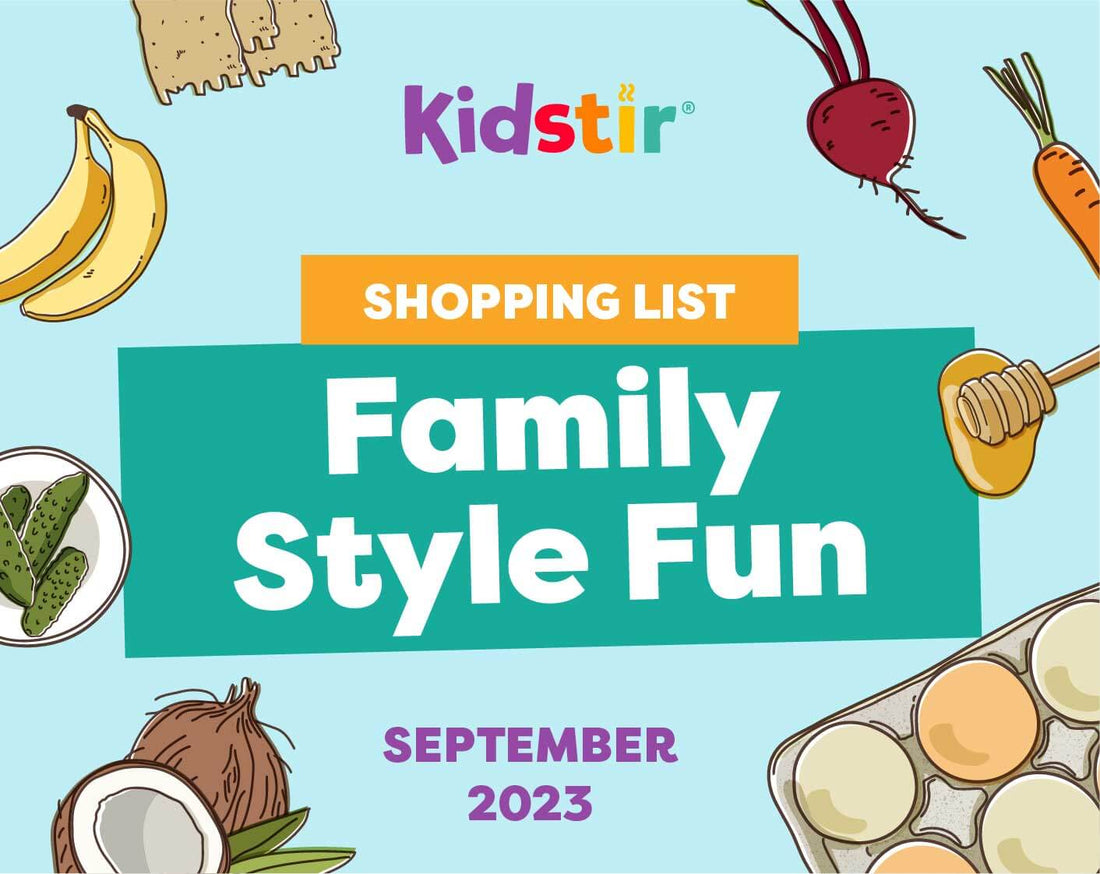 September Shopping List