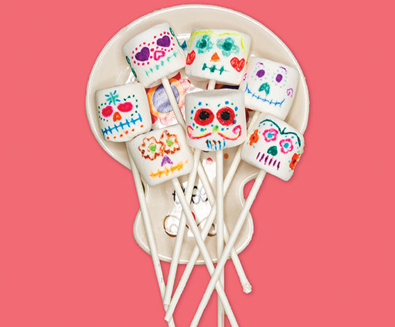 Marshmallow Skulls