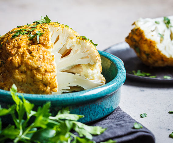 Whole Roasted Cauliflower