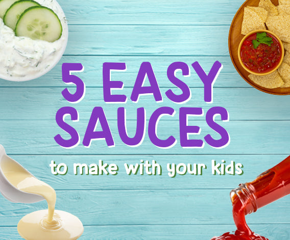 5 Easy Sauces to Make With Kids