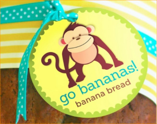 Banana Bread Gift Tags