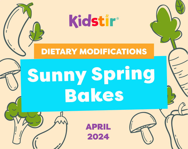 Sunny Spring Bakes Dietary Modifications