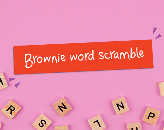 Brownie Word Scramble