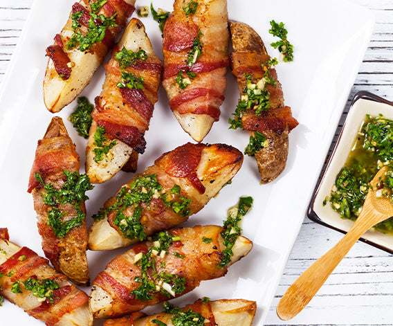 Bacon-Wrapped Potatoes