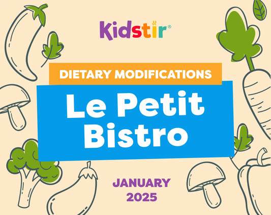 Le Petit Bistro Dietary Modifications