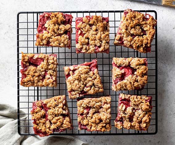 Oatmeal Jam Bars