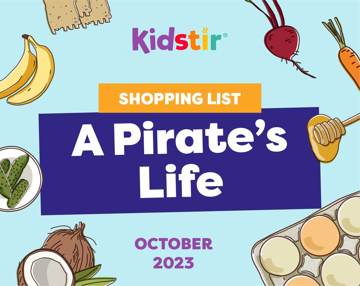 October Shop October Shopping List - Kidstir