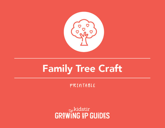 Printable Family Tree Craft