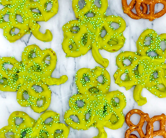 Lucky Clover Pretzels
