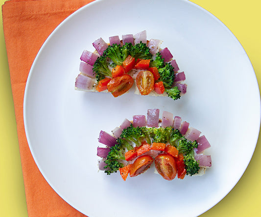 Rainbow Bagels