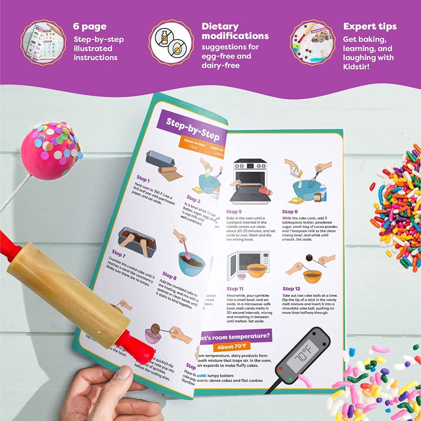 Unicorn Cake Pop Kit