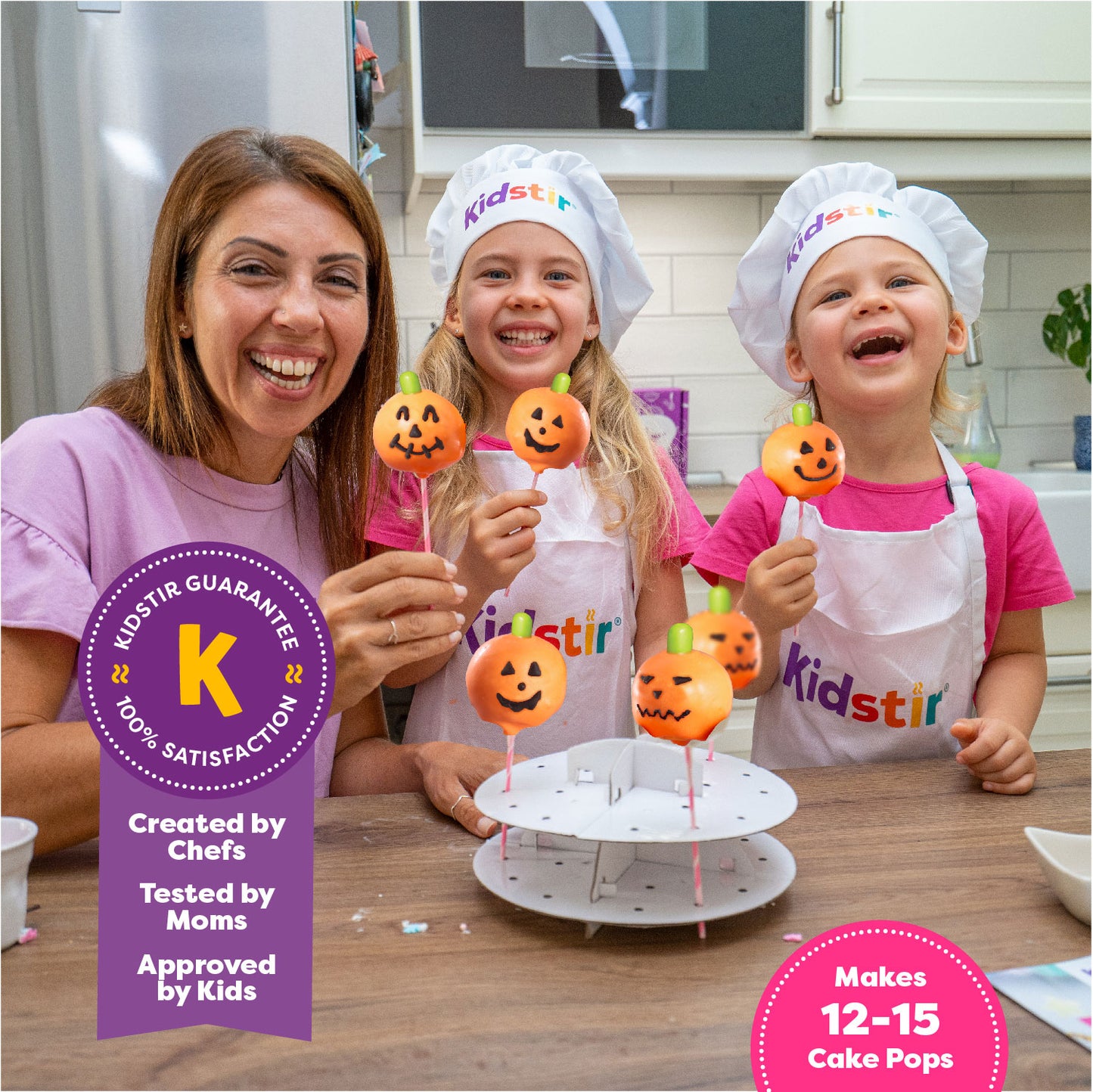 Halloween Jack-O’-Lantern Cake Pop Baking Kit