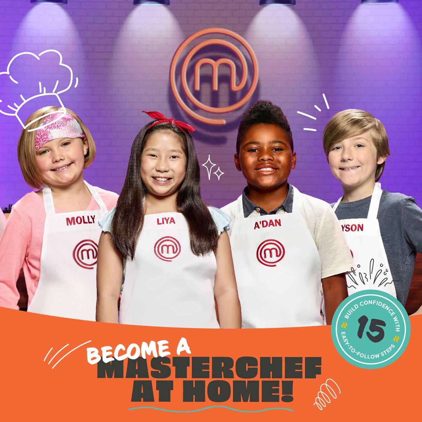 MasterChef Junior Jumbo Soft Pretzel Baking Kit