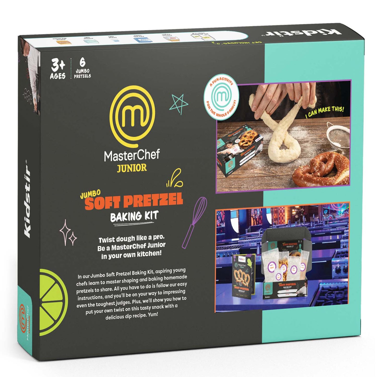 MasterChef Junior Jumbo Soft Pretzel Baking Kit