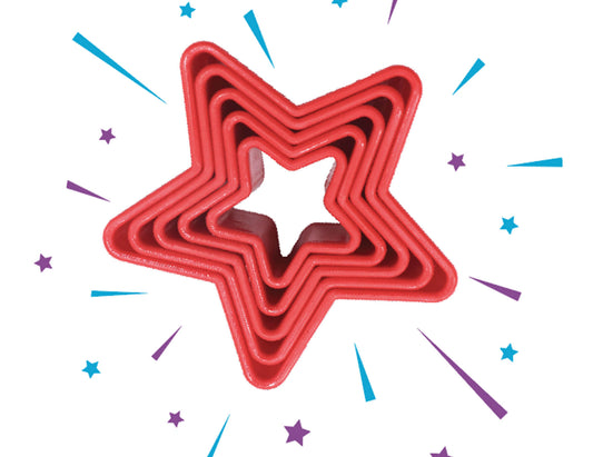 Star Cluster Cookie Cutters