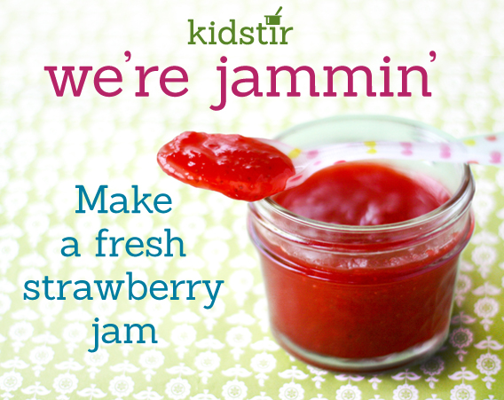 Make Fresh Strawberry Jam - we're jammin