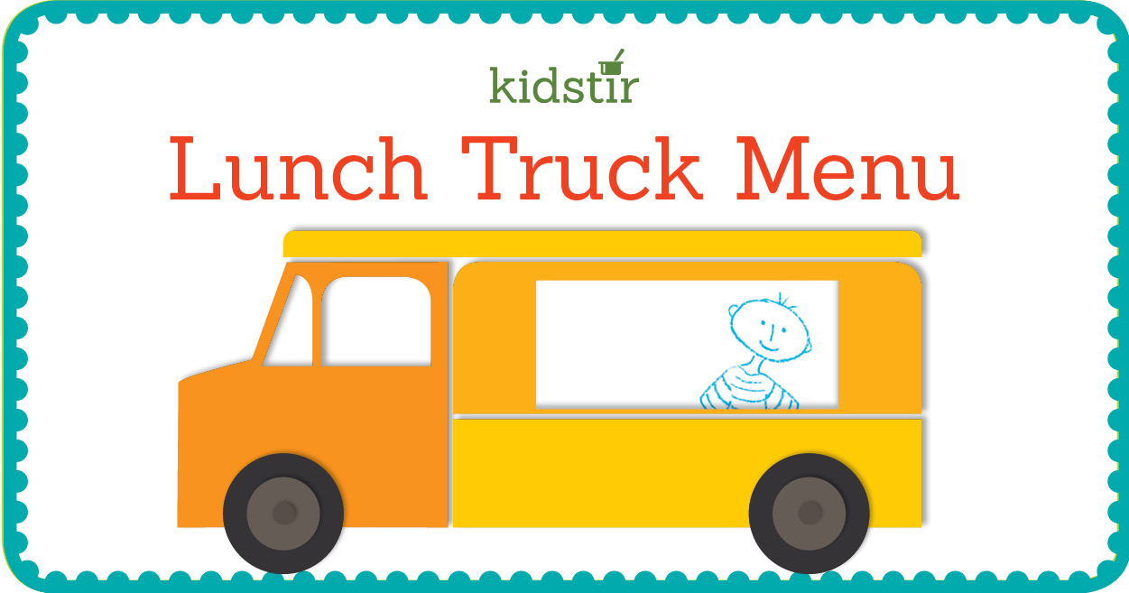 Printable Lunch Truck Menu for Kids