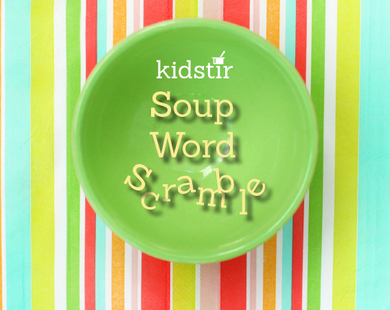 Soup Letter Word Scramble