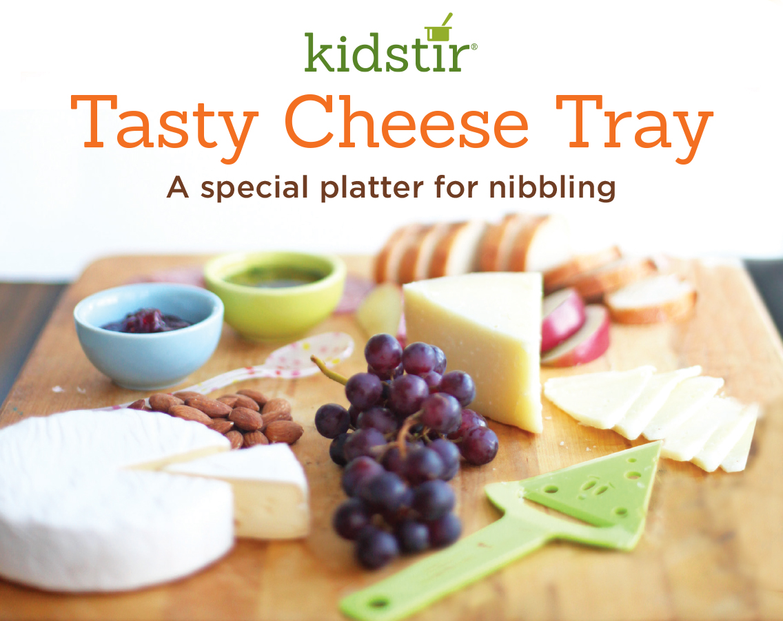 Cheese Nibble Tray for Kids