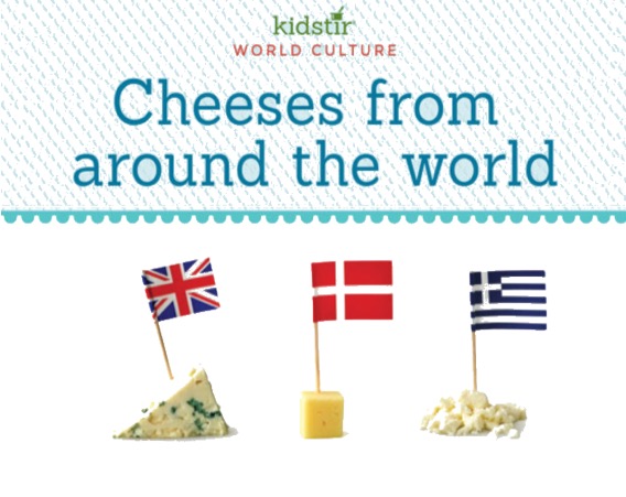 World Cheese Flavors Kids