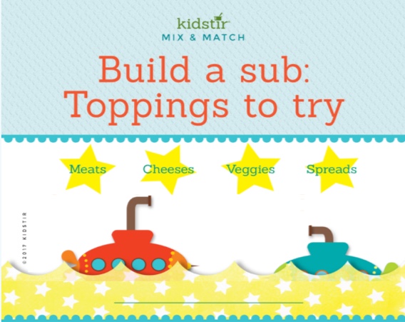 Submarine Sandwich Menu Feature