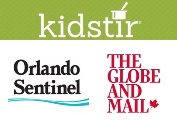 Kidstir, Orlando Sentinel, Globe and Mail